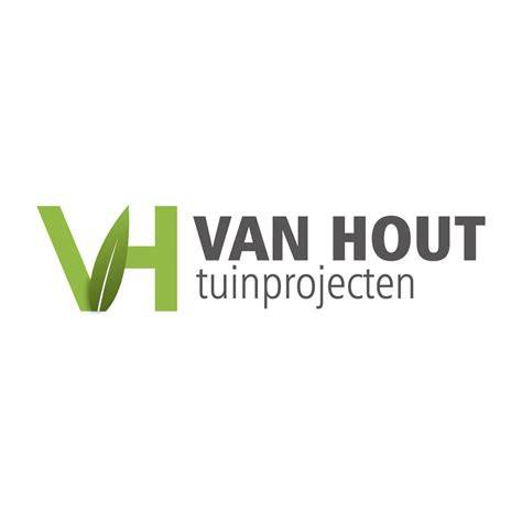 Logo en contactpunten Van Hout Tuinprojecten