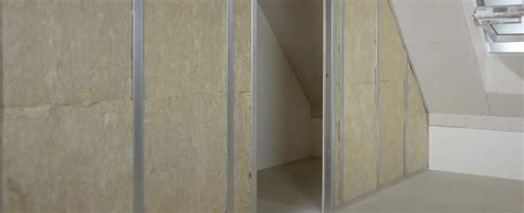 Diagram: frameopbouw voor scheidingswand en deposities van isolatie