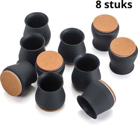 Diagram: welke dop past bij welke stoelpoot