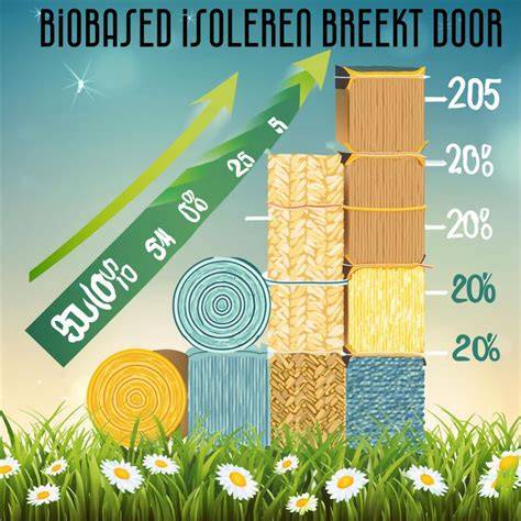 Infographic: Biobased isolatiematerialen en duurzaamheidsscore