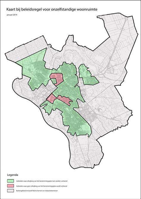 Overlay kaart van Bronckhorst met zones en regels voor groenbeheer