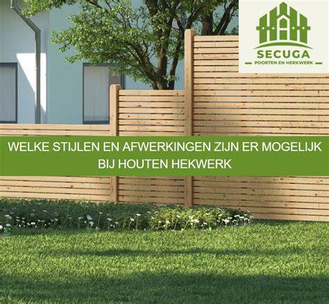 Infographic: Overzicht van schuttingmaterialen en stijlen