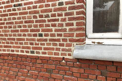 Voorbeeld: gevel- en interieurvlakken na dunpleister