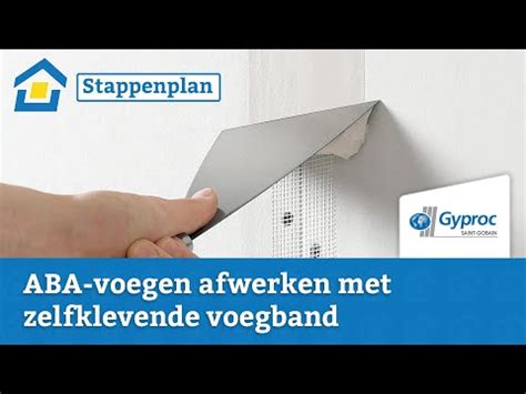 Infographic: Stappenplan zelfklevende voegband en ABA voegmiddelen