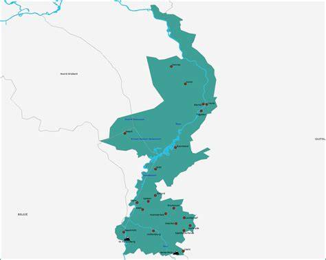 Kaart met huisartsenpraktijken in de omgeving