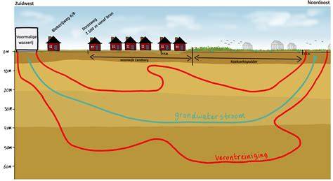 Schematische weergave van de afvoerroute: grondsoort, volume, bereikbaarheid