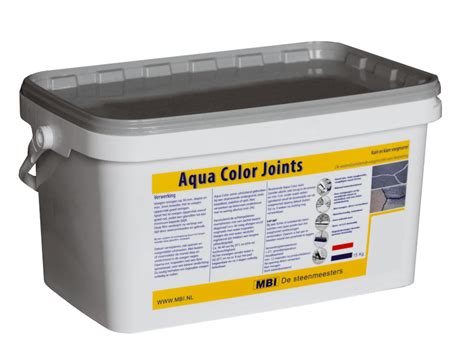 Kleurenkaart AquaColor Joints