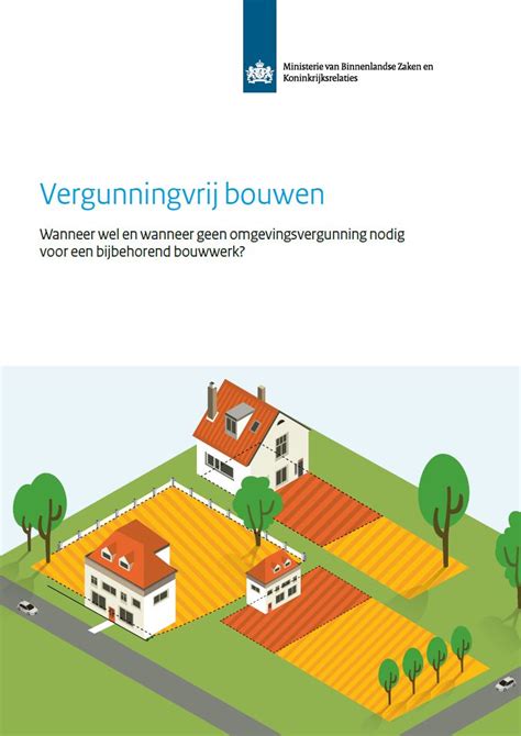 Infographic: Vergunningvrij bouwen vs. melding vs. omgevingsvergunning