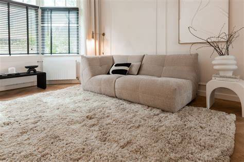 Vloerkleed op maat in hotel chic interieur