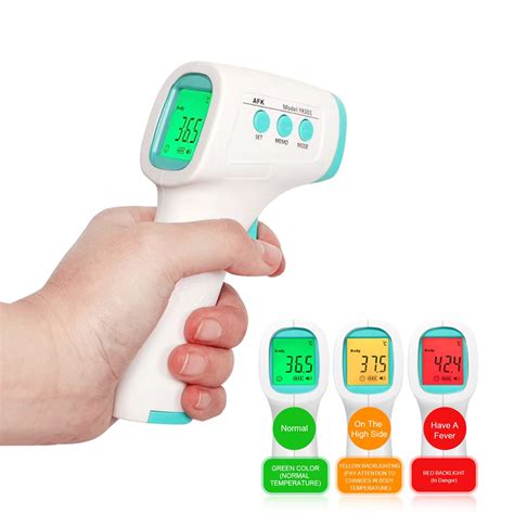 Infographic: temperatuurmeting met infrarood thermometer