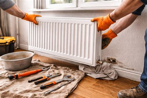 Infographic: checklist voorbereiding stucen en radiator verwijderen