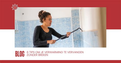 Diagram: volgorde van werkzaamheden bij badkamerrenovatie zonder breken