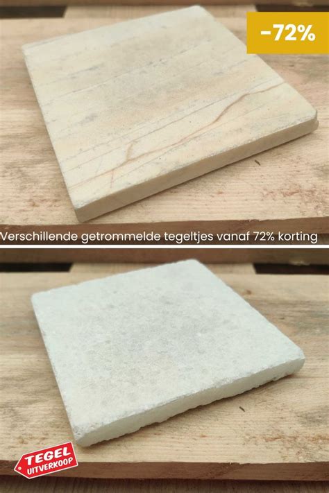 Infographic: getrommelde tegels vs. gladde tegels - kenmerken en voordelen