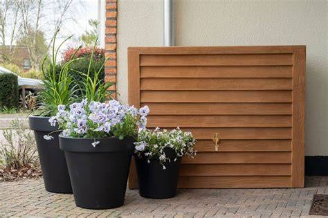 Houtlook regenton versus echte houten regenton vergelijking