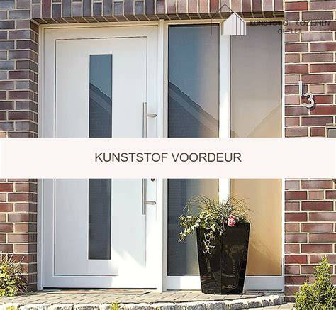 Prijsoverzicht kunststof voordeur incl. montage infographic