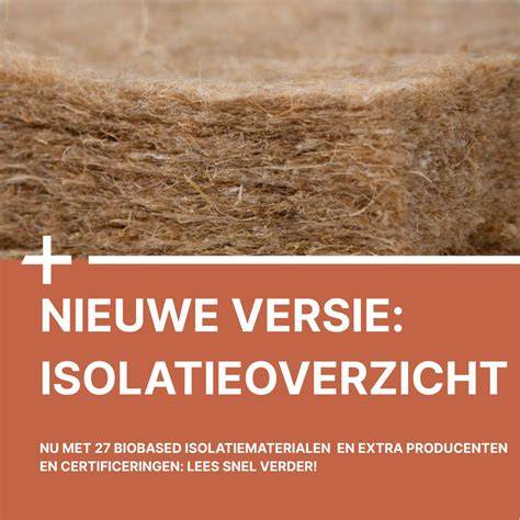 Vergelijk biobased versus conventionele isolatiematerialen