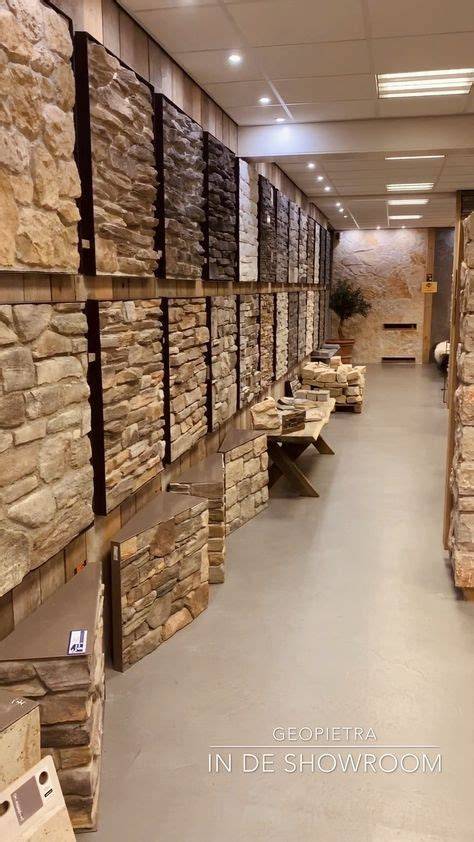 Showroom en assortiment steenstrips buitenland