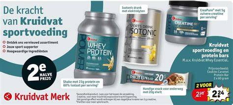 Productoverzicht: Kruidvat Whey-varianten