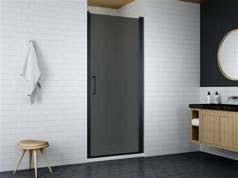 Afbeelding: Glasschildering van maatwerk nisdeur in 90 cm nis