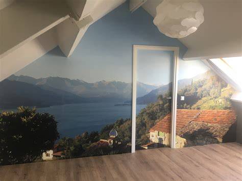Foto: Voorbeelden van fotobehang in slaapkamers