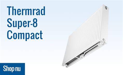 Infographic: Thermrad Compact 4 en Super 8 Compact hoogtes en lengtes