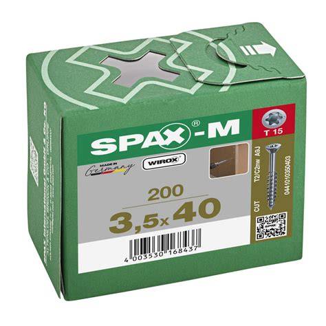 SPAX MDF schroeven met Cut-punt infographic