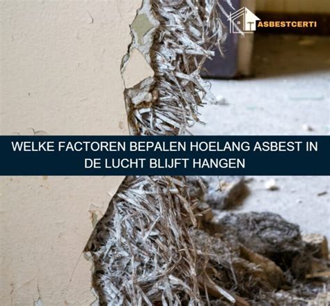 Diagram: verschil tussen losgebonden en hechtgebonden asbest