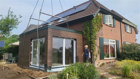 Infographic: kosten en doorlooptijd prefab aanbouw