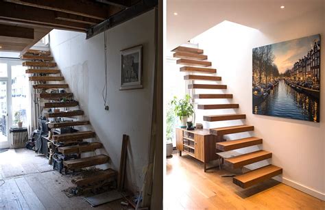 Diagram kostenverdeling traprenovatie: materiaal vs. arbeidsloon
