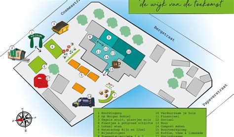 Plattegrond: Wijk van de Toekomst en gasloos wonen