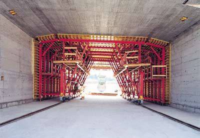 Infographic: proces van gietbouw met tunnelbekisting en vloerbekisting