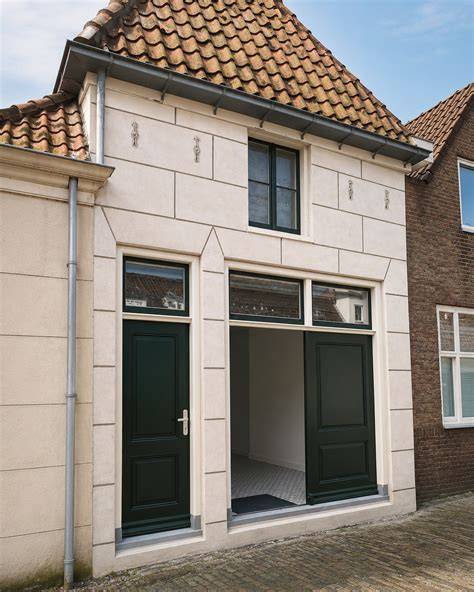 Foto’s van netjes afgewerkt stucwerk in Alkmaar