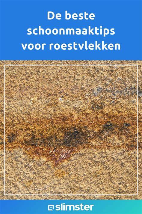 Roestvlekken op natuursteen door onjuist bodemmateriaal