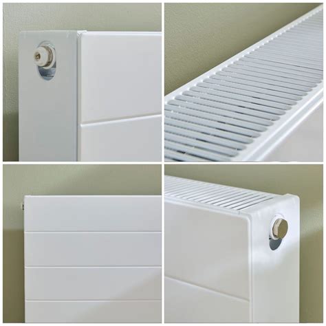 Schematische weergave van een type 22 paneelradiator met dubbele convector