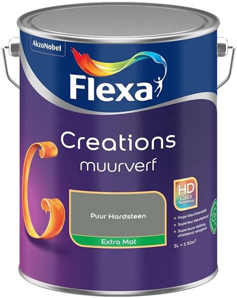 Infografiek: Kenmerken van Flexa Puur hardsteen V10
