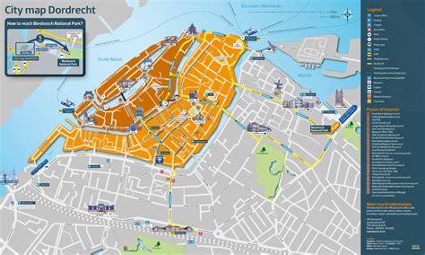 Map van Dordrecht met regio-experts voor dakkapellen