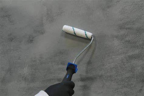 Sealer aanbrengen op beton cire oppervlak infographic