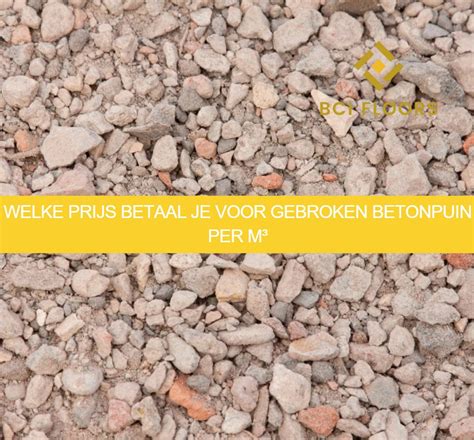 Diagram: Milieuvriendelijke afvoeropties voor betonpuin