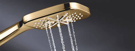Infographic: GROHE drie categorieën douches en 7 liter/min doorstroming