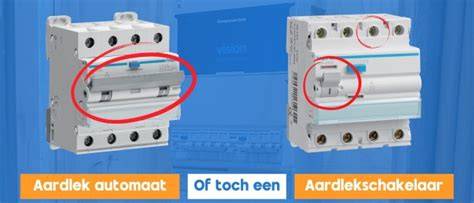 Beveiligingsprincipes: aardlekschakelaar en dubbele isolatie