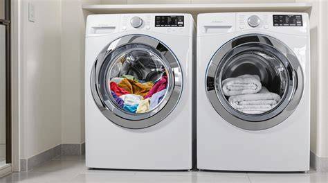 Infographic: twee aparte groepen voor wasmachine en droger