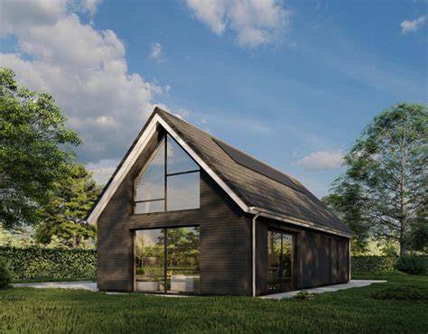 Visualisatie: typische schuurwoning kenmerken