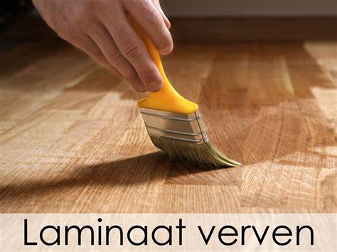 Infographic: Stappenplan laminaat verven