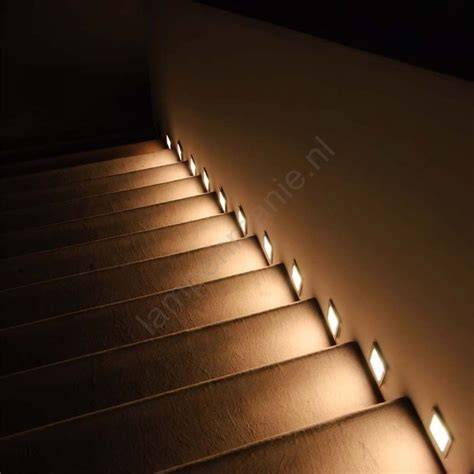 Inbouw- of opbouwprofiel voor trapverlichting