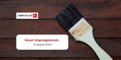 Foto: doe-het-zelf impregneren stappenplan