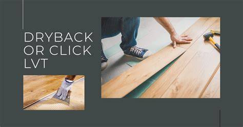 Infographic: Dryback vs Click PVC vloeren en leggemakken
