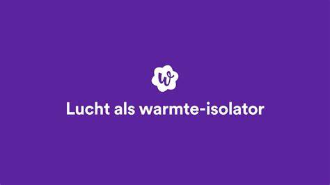 EPS-structuur en lucht als isolator