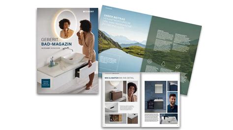 Geberit badkamermagazine en productcatalogus