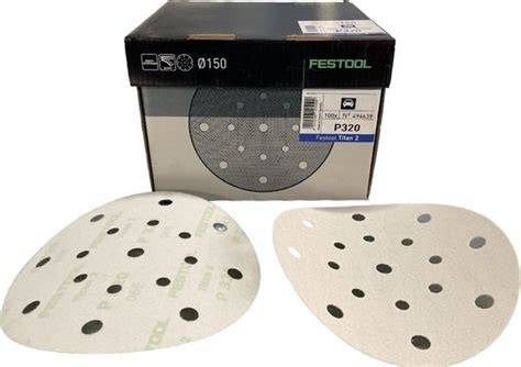 Infographic: accessoires voor 125 mm en 150 mm Festool