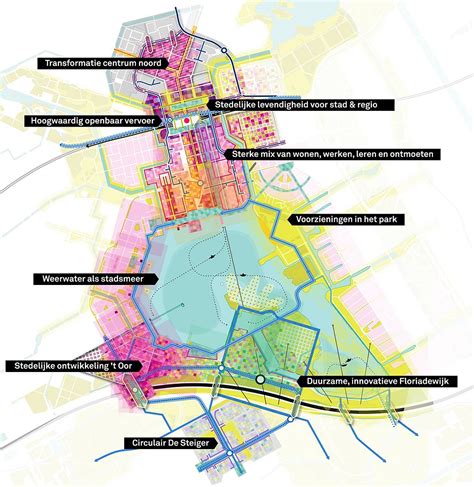 Infographic over Almere Centrum ontwikkelingen